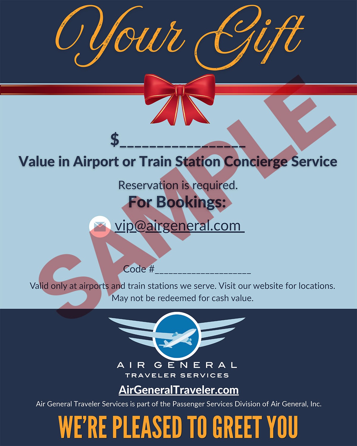 AGTS-Gift-Certificate-1200 Air General Traveler Services Gift Certificate